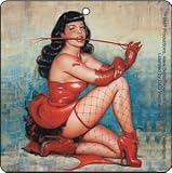 Bettie Page Olivia Lick Whip Air Freshener A-BP-0006
