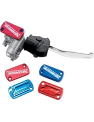 Automotive Parts and Accessories: Works Connection Front Master Cylinder Cover - Red 21-005 - Works Connection