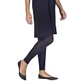Merona&reg; Women's Textured Herringbone Footless Tights - Black