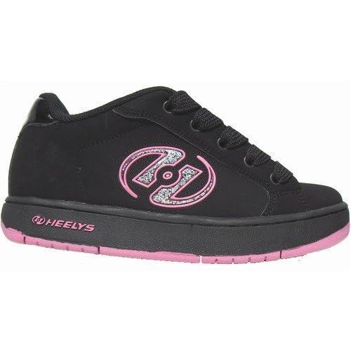 Heelys Glitter 7229 black/pink for girls Size 3 Inline