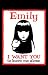 Emily the Strange (I Want You to Leave Me Alone) Framed Art Poster Print - 24