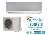 Senville 18000 BTU Ductless Air Conditioner and Heat Pump - Energy Star