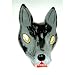 Wolf Maske Handbearbeitete Masken aus Pappe Theater