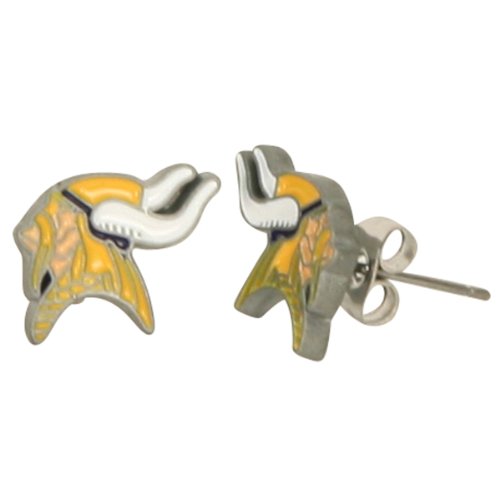 Minnesota Vikings Stud Style Earrings