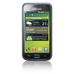 Samsung I9000 8 GB Galaxy S Unlocked GSM Smartphone with 5 MP Camera, Android OS, Touchscreen, Wi-Fi, GPS and MicroSD Slot–International Version with No U.S. Warranty (Black)
