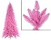 6.5' Pre-Lit Slim Pink Ashley Spruce Christmas Tree - Pink & Clear Lights