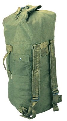 Rothco gi type double strap duffle bag, olive drab