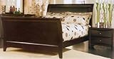 Phoenix King Sleigh Bed With Nightstand