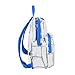 Eastsport Backpack, Clear/Blue, One Size