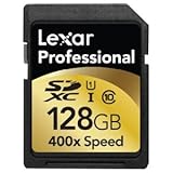 Lexar SDXCカード 128GB class10（400倍速 60MB/sec） 【並行輸入品】