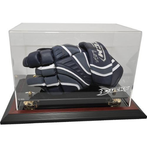 Caseworks Anaheim Ducks Mahogany Glove Display Case