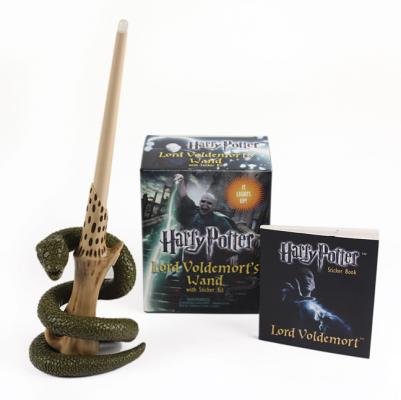 Harry Potter Lord Voldemort's Wand with Sticker Kit [With Book(s) and 8-Inch Light-Up Replica of Lord Voldemort's Wand][HARRY POTTER LORD VOLDEMORTS W][Other]