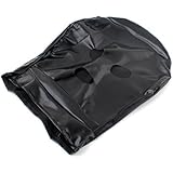 Black Spandex With Latex Balaclava Hood Mask Adult Sexy Face Mask