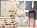Chenille Easter Bunny Gift Set - One Size Image