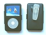 MacTop Aluminium Hard Case for iPod Video(60GB/80GB)+BeltClip+Screen protector (Black), Sold only by Hightech_toys