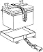 T-H GROUP 24 BATT TRAY W/STRAP