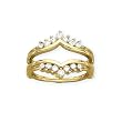 14K Yellow Gold 1/2 ct. Diamond Ring Guard