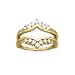 14K Yellow Gold 1/2 ct. Diamond Ring Guard