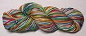 Apple Harvest - Superwash Merino Wool Yarn, Hand Paint, Self Pattern