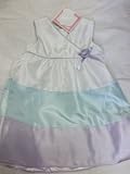 Baby Dress Spring / Summer / Easter White Lilac Blue Sleeveless By Youngland Baby Size 4 - 48 Months