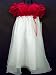 Rare Editions Girls New Red and White Boutique Holiday Christmas Party Dress-3 Toddler