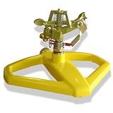 Pulsating Sprinkler with Metal Base