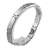 Stainless Steel Magnetic Link Bracelet (9 IN)