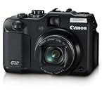 Canon Powershot G12 10MP Digital Point and Shoot Camera with 5x Optical Zoom (Black)