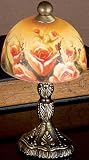 LAMPS BEAUTIFUL Victorian Style Micro Mini Hand-painted Roses Accent Table Lamp by Meyda Tiffany--Excellent customer service--see our feedback.
