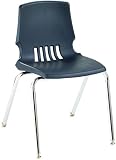 HON H101811Y Proficiency Student Shell Chair, 18in Seat Height, Lava Shell, Four/carton