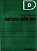 Bücher : Lernprogramm: Deutsch - Aufsatz: sehr gut: Band II: 7./8. Schuljahr - Text- und Testbuch