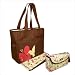 Grande Diaper Bag and Clutch Set in Flutter Floral