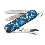 Blue Static Classic Knife,7 Function - 2.25"