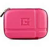 Durable 52 inch Protective Premium Carrying Hard Case for Motorola Motonav TN765T 51-Inch Bluetooth Portable GPS Navigator Eva Magenta