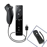 Black Nunchuck and Remote Controller Control for Nintendo Wii (Remote with  ....