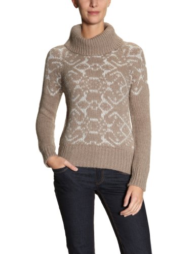 MEXX Damen Pullover N1ME3761, Gr. 40 (L), Braun (222) Preisvergleich