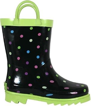 Western Chief - Kid's Multicolored Polka Dot Rain Boots