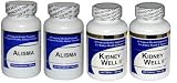 Kidney Well II (2 Bottles), Alisma (2 Bottles) - Concentrated Herbal Blend and Extract - Dietary Supplement