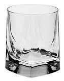 Luigi Bormioli Alfieri 12-Ounce Double Old Fashioned Glasses, Set of 4