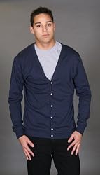 American Apparel Unisex Baby Rib Cardigan