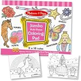 Melissa & Doug Jumbo Coloring Pad in Pink