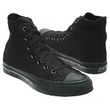 CONVERSE CHUCK TAYLOR ALL STAR HI TOP M3310 (4 D(M) US, BLACK MONOCHROME)