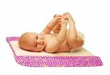 Ah Goo Baby Plush Pad with Memory Foam, Bubbles in Juice