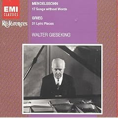 Grieg: Lyric Pieces (highlights)/Mendelssohn: Songs without Words (highlights)