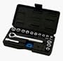 Olympia Industrial 00-280 17-Piece 1/4-Inch Driver Socket Set