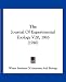 The Journal Of Experimental Zoology V20, 1916 (1916)