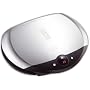 George Foreman 11480 Classic Big Grill with timer and sloped grill design - cooks up to 8 portions
