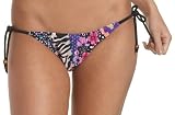 Jessica Simpson Women's Floral Mix And Match String Bottom Bikini Bottom