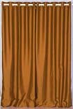 Ring Top / Grommet Top Arterian Blue Art Silk Drapes / Curtains - Made to Measure
