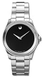 Movado - 0605746 - Junior Sport - Montre Homme Acier -  Quartz Analogique -   Cadran Noir - Bracelet Acier